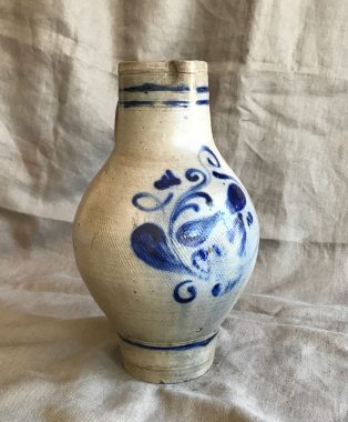 Large-Grey-and-Blue-Pottery-Jug